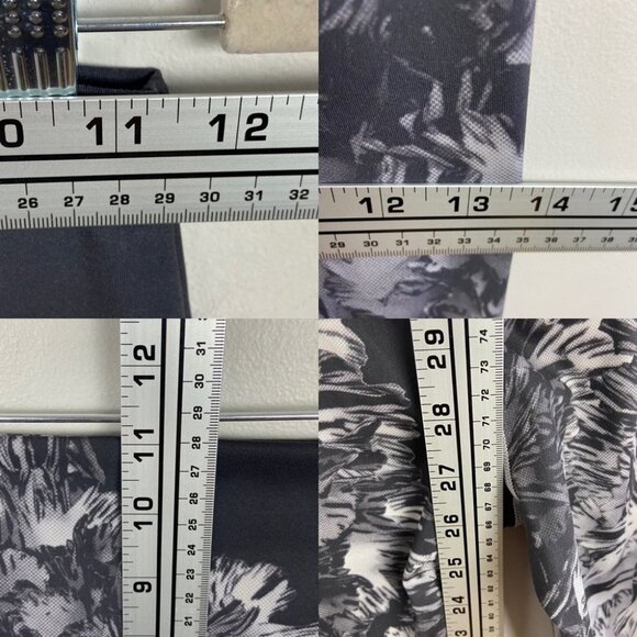 NEW Nordstrom Zella High Waist Leggings Size XS Studio Light Floral Print Boho - Picture 7 of 11